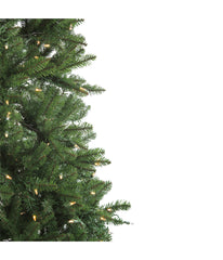 Neola Fraser Fir Artificial Christmas Tree with Pre-Lit Dual LED Lights, 9'