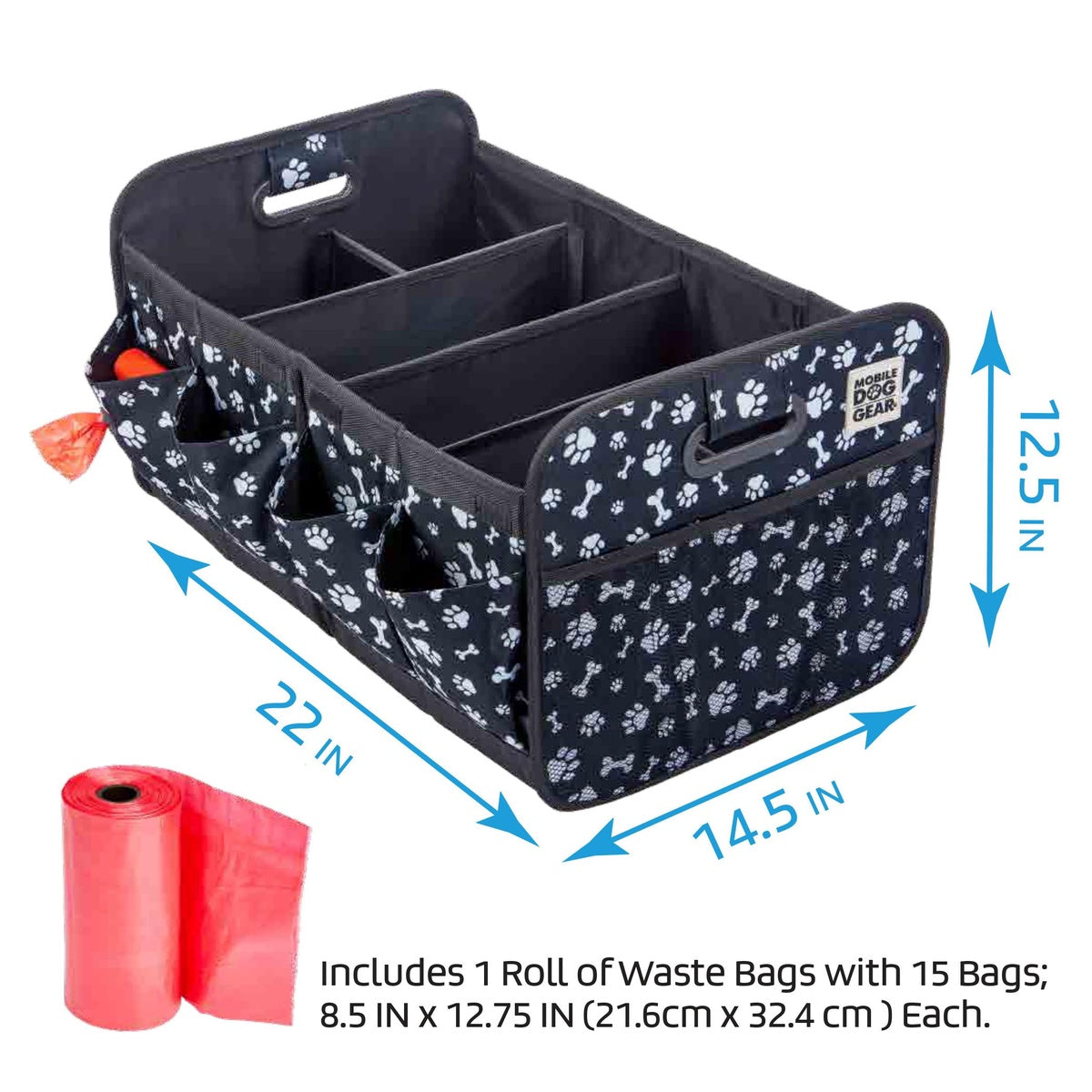  Mobile Dog Gear Dogssentials Collapsible Storage Organizer - Default Title - Bonton