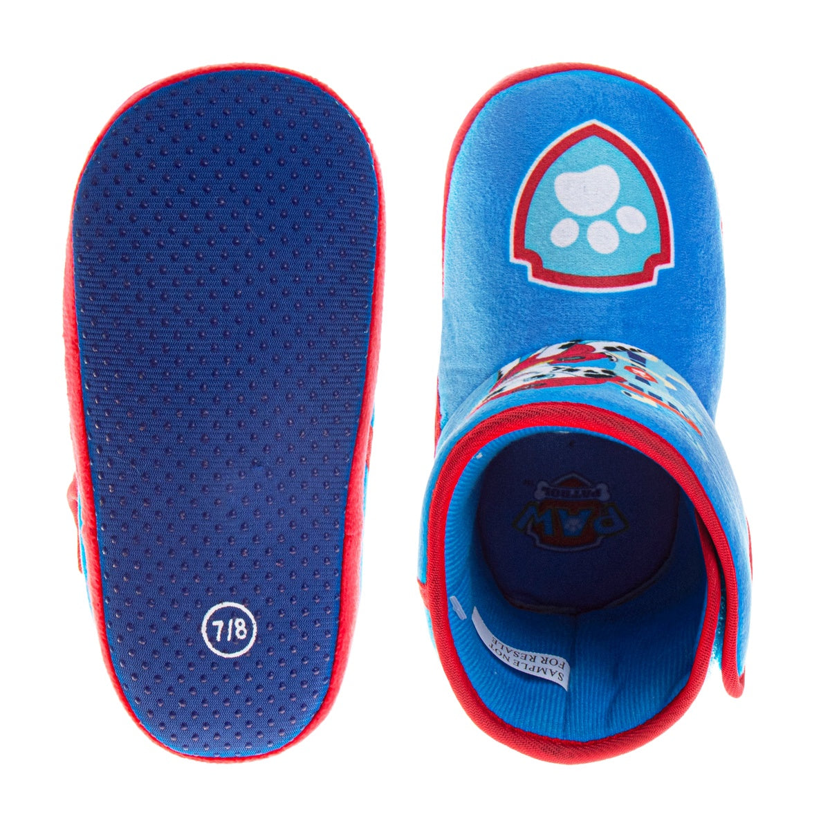  Josmo Nickelodeon Paw Patrol Slip-on Boys’ Toddler Slippers - 5-6 - Bonton