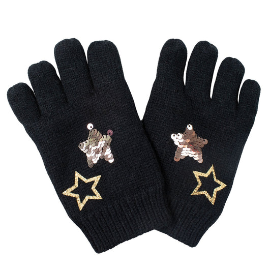 Sequin Star Glove