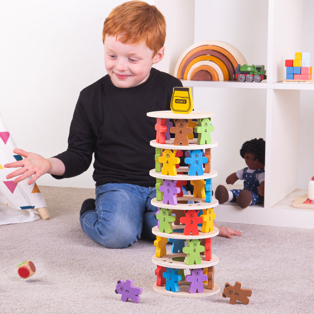 Bigjigs Toys Tumbling Teddies by Bigjigs Toys US - Default Title - Bonton