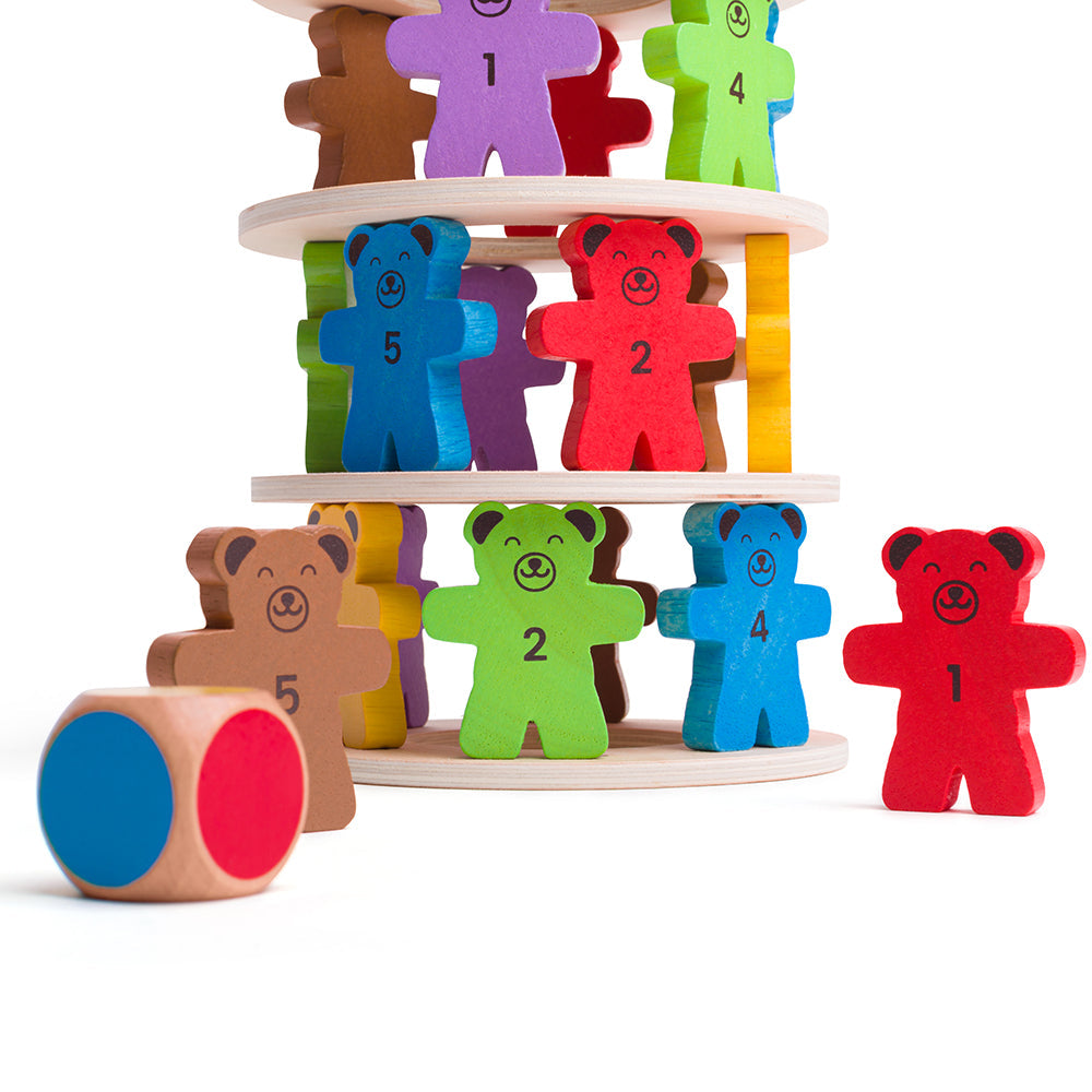  Bigjigs Toys Tumbling Teddies by Bigjigs Toys US - Default Title - Bonton