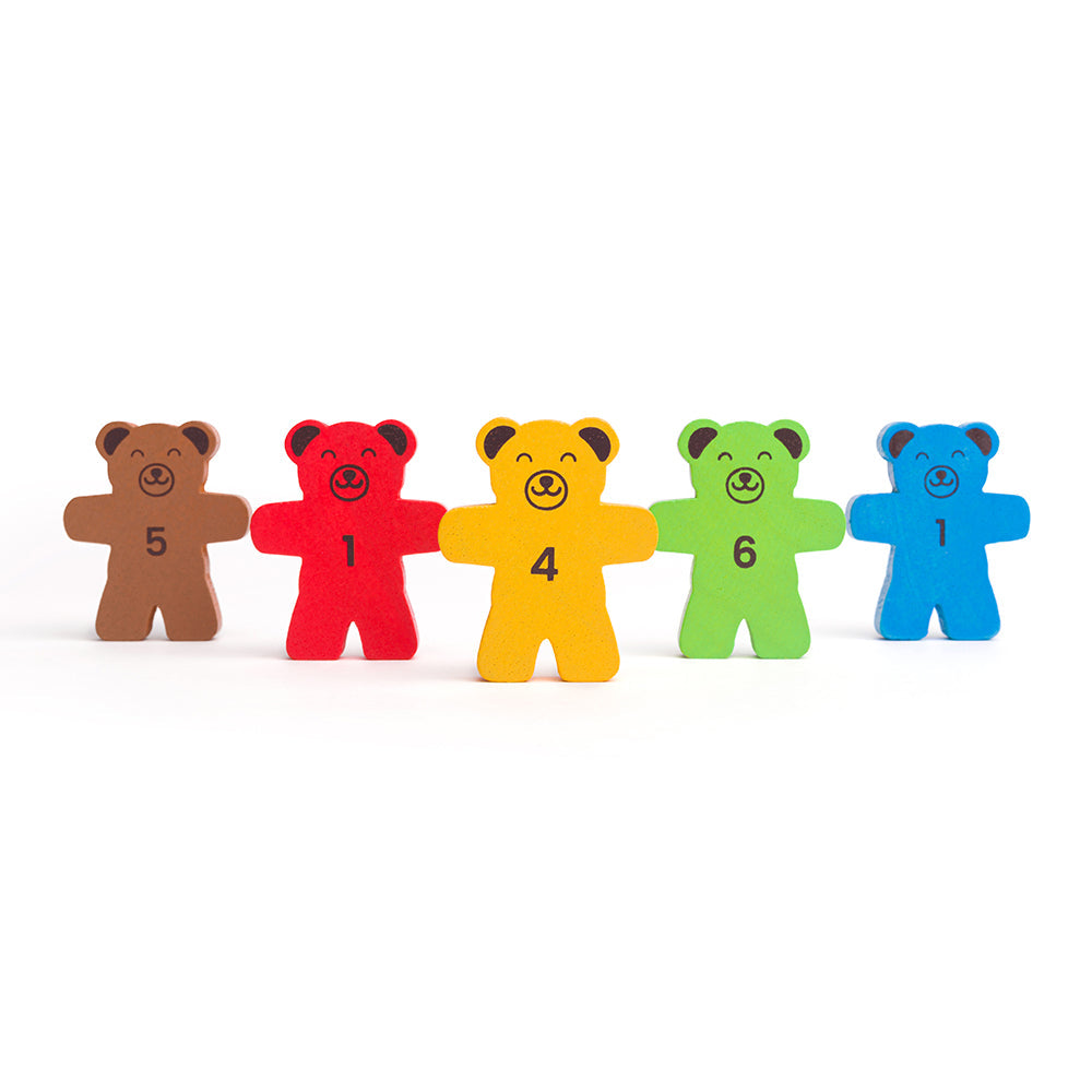  Bigjigs Toys Tumbling Teddies by Bigjigs Toys US - Default Title - Bonton