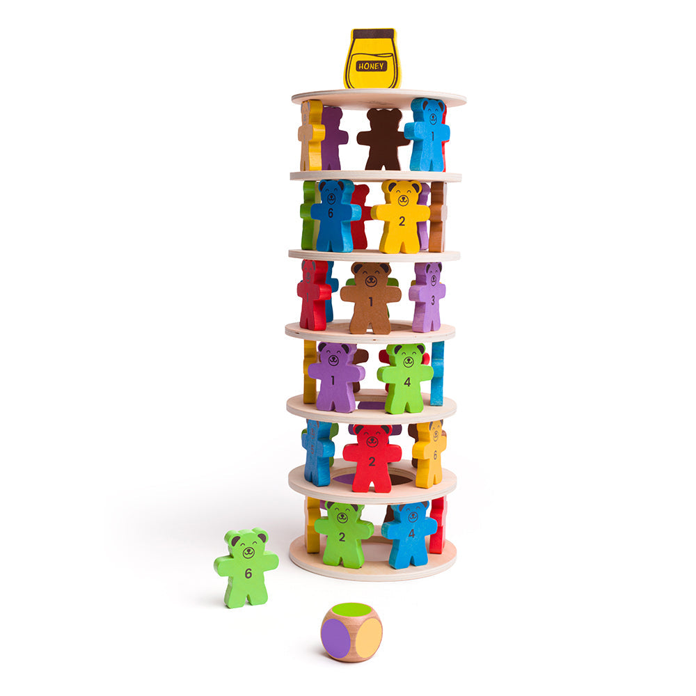  Bigjigs Toys Tumbling Teddies by Bigjigs Toys US - Default Title - Bonton