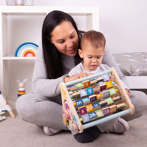FSC® Certified Triangular Activity Centre by Bigjigs Toys US