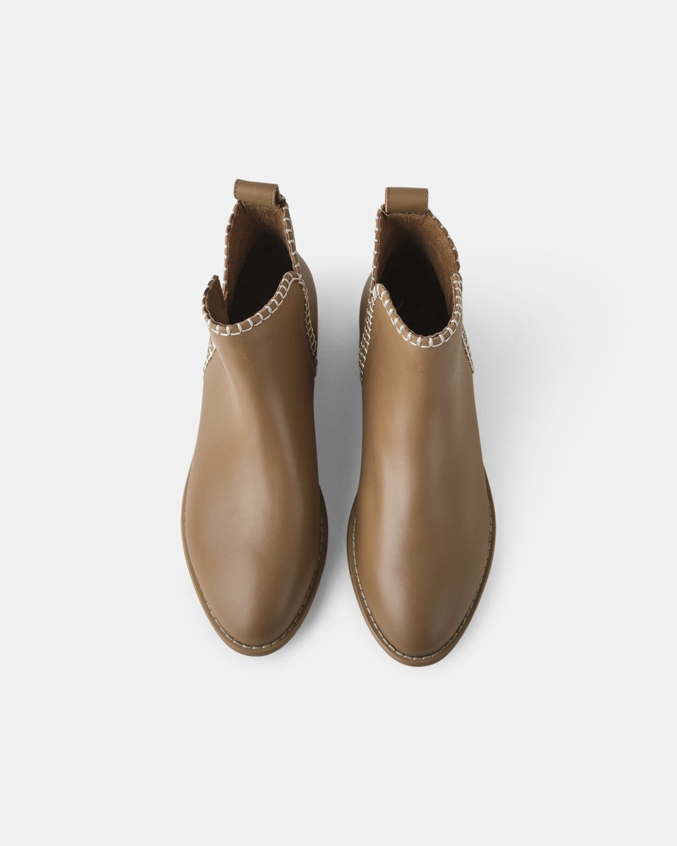  Walnut Melbourne Douglass - Boots - Fawn - Bonton