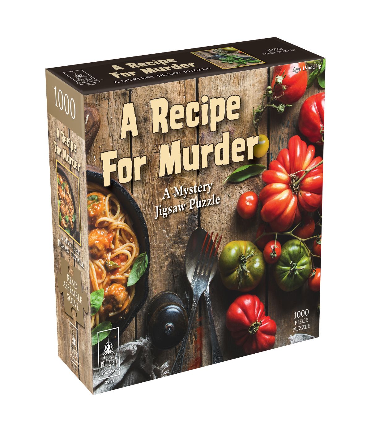  A Recipe for Murder - Mystery Jigsaw Puzzle: 1000 Pcs Multi - Multi - Bonton