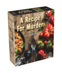 A Recipe for Murder - Mystery Jigsaw Puzzle: 1000 Pcs Multi