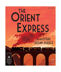 Death on the Istanbul Express Classic Mystery Jigsaw Puzzle: 1000 Pcs Multi