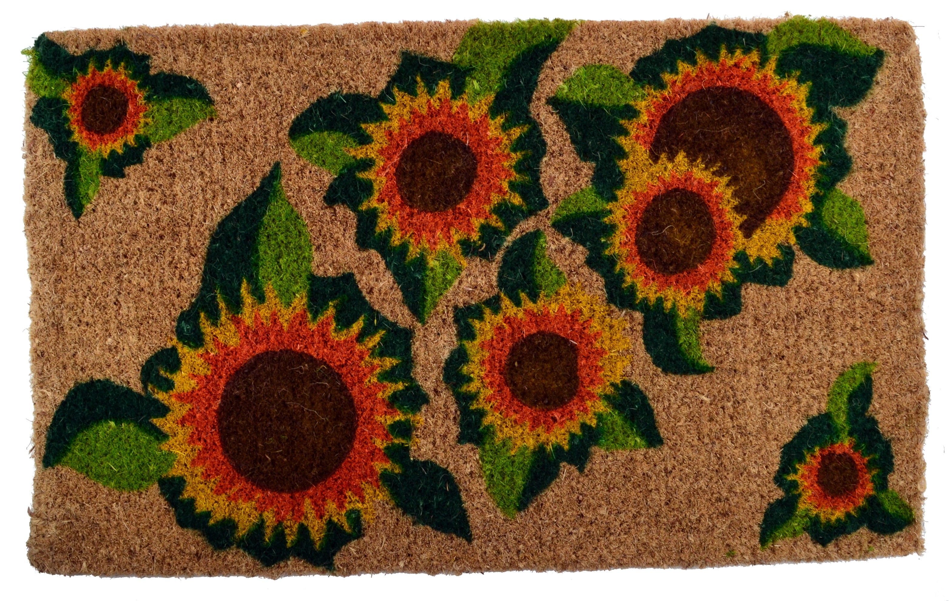  Imports Decor Happy Sunflowers Doormat - N/A - Bonton