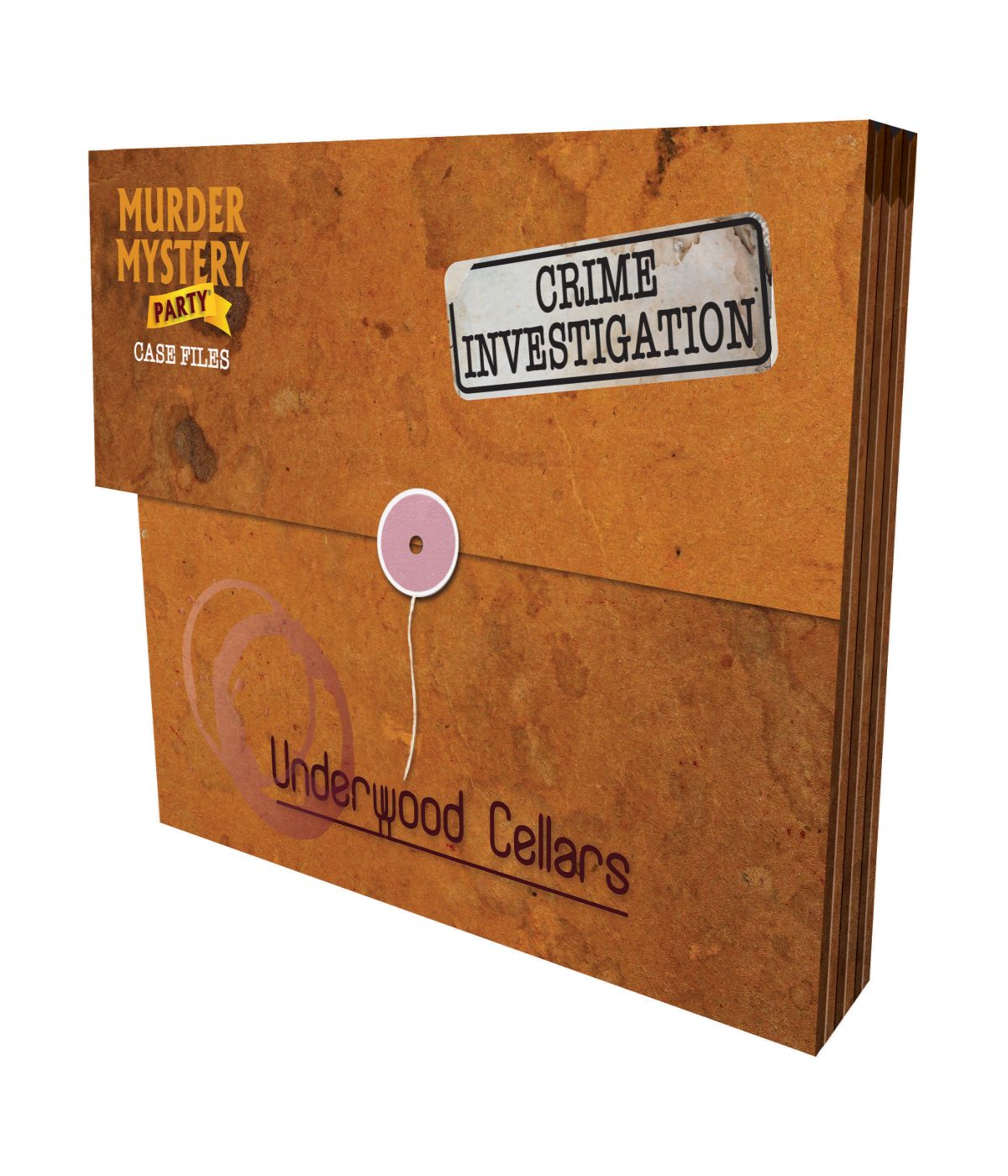  Murder Mystery Party Case Files: Underwood Cellars Multi - Multi - Bonton