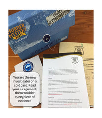 Murder Mystery Party Case Files: Death in Antarctica Multi