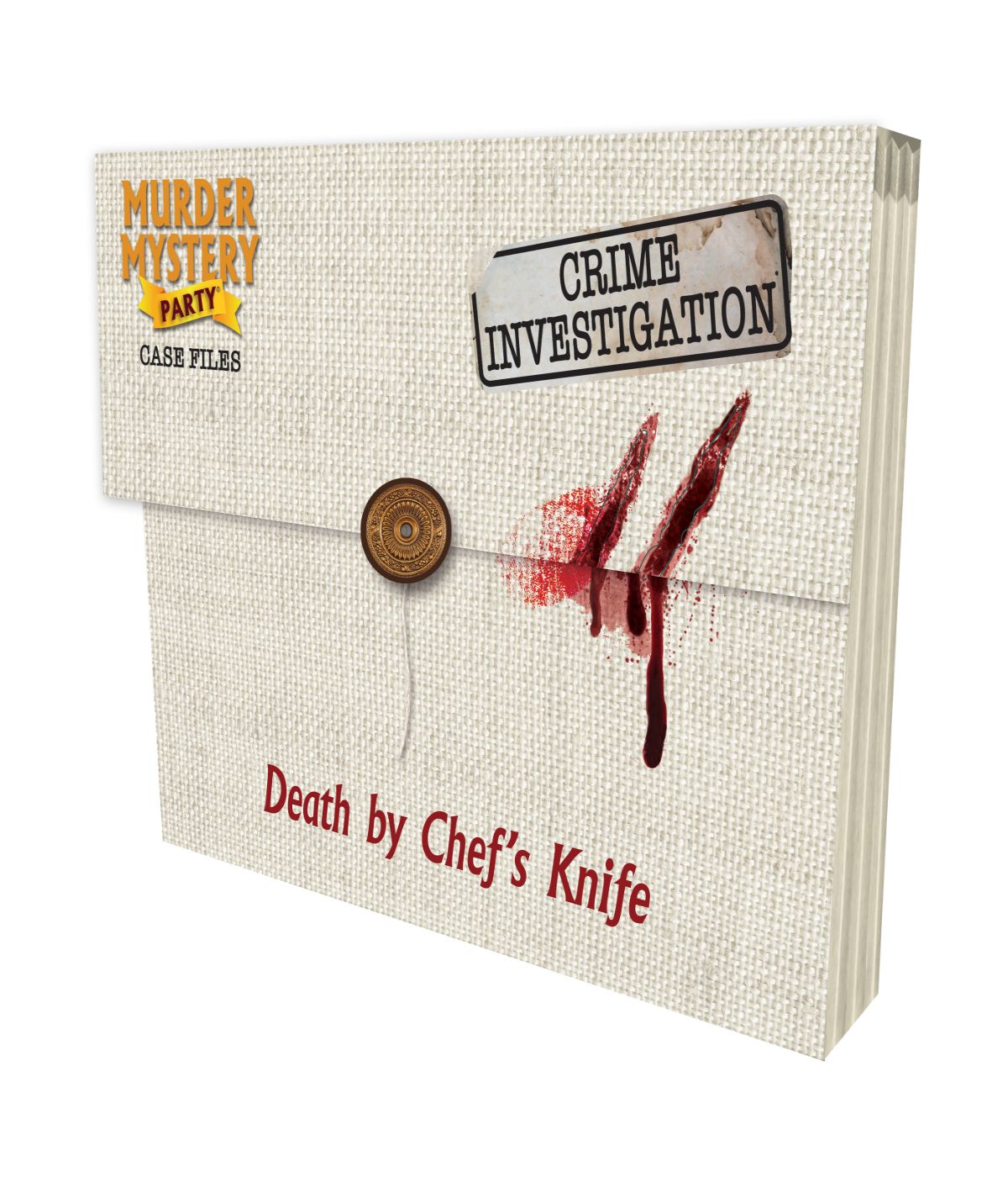  Murder Mystery Party Case Files: Death By Chef's Knife Multi - Multi - Bonton