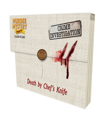 Murder Mystery Party Case Files: Death By Chef's Knife Multi