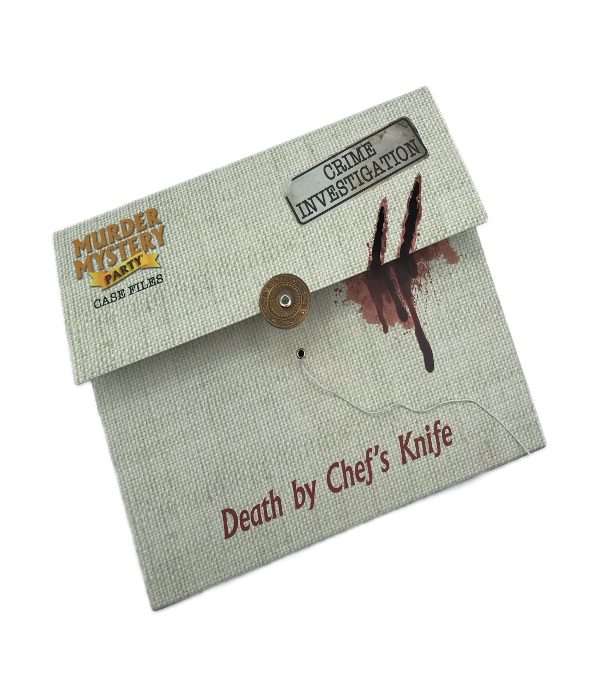  Murder Mystery Party Case Files: Death By Chef's Knife Multi - Multi - Bonton