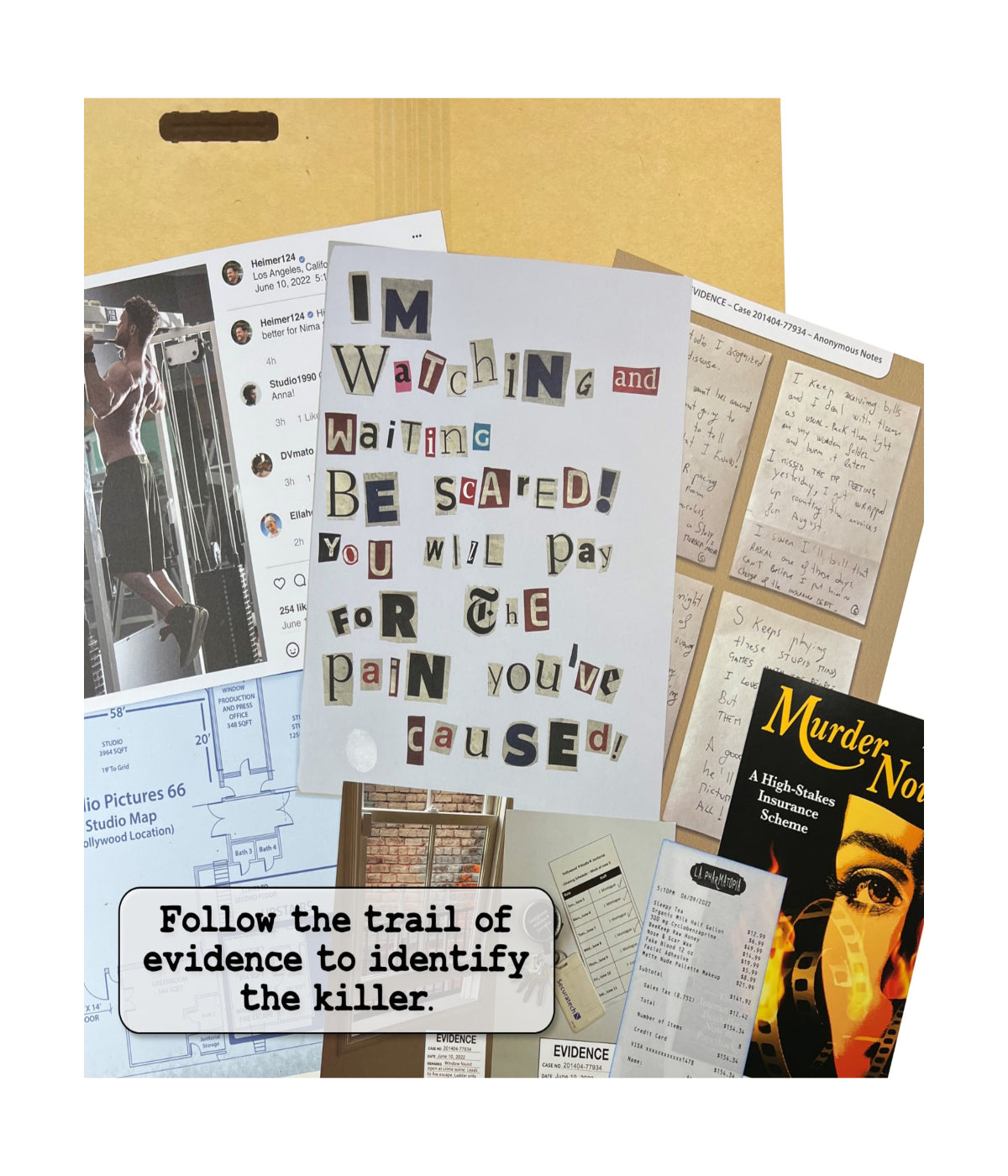  Murder Mystery Party Case Files: Murder Noir Multi - Multi - Bonton