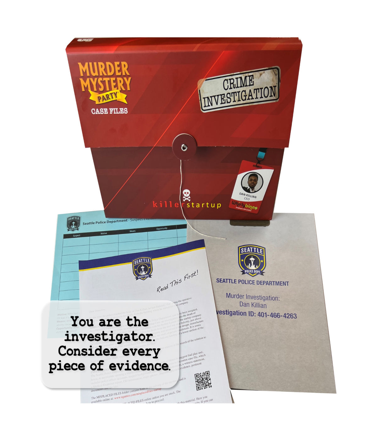  Murder Mystery Party Case Files: Killer Startup Multi - Multi - Bonton