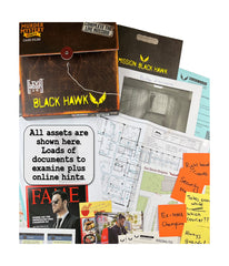 Murder Mystery Party Case Files: Black Hawk Live Mission Game Multi