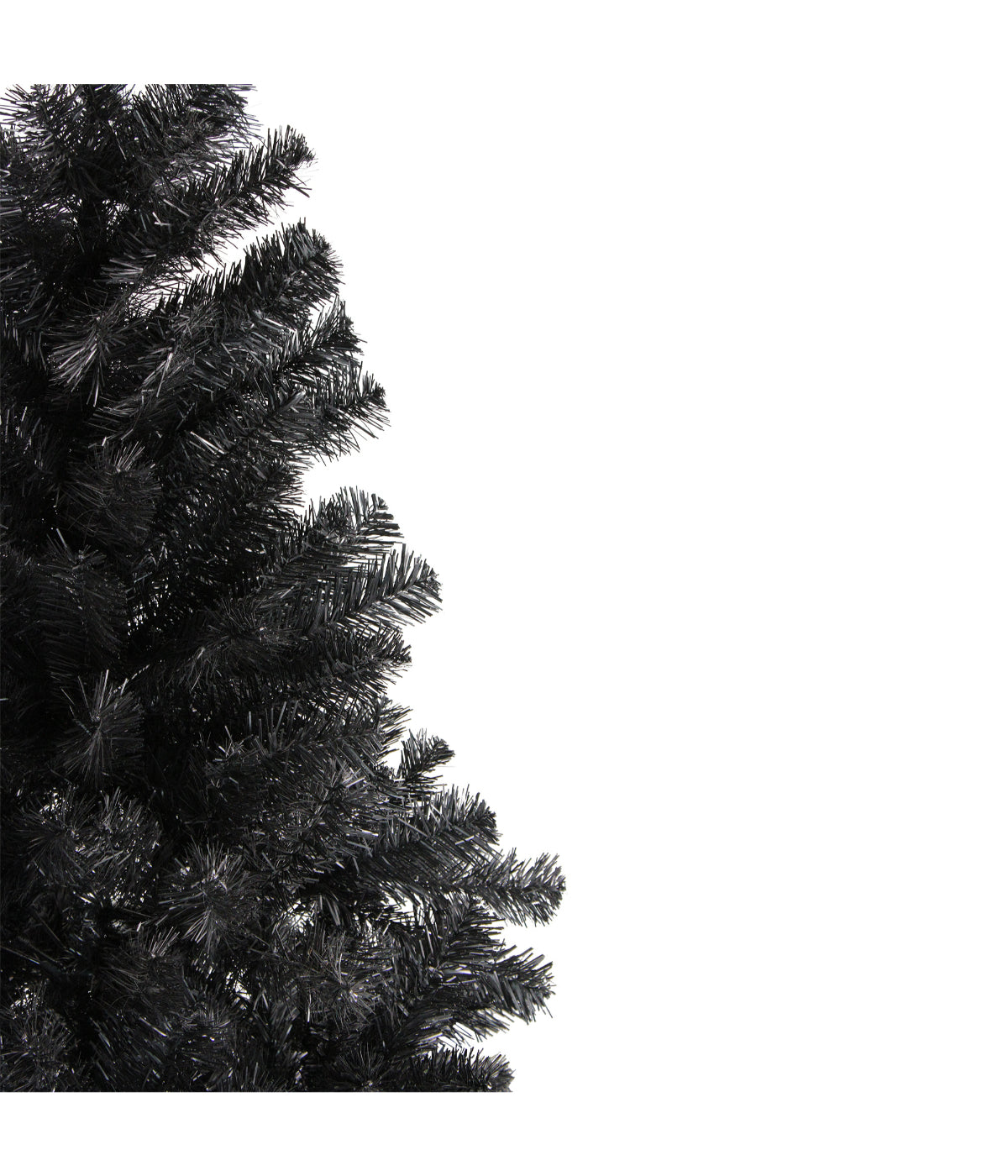  Black Colorado Spruce Artificial Halloween Tree - Unlit - Black - Bonton