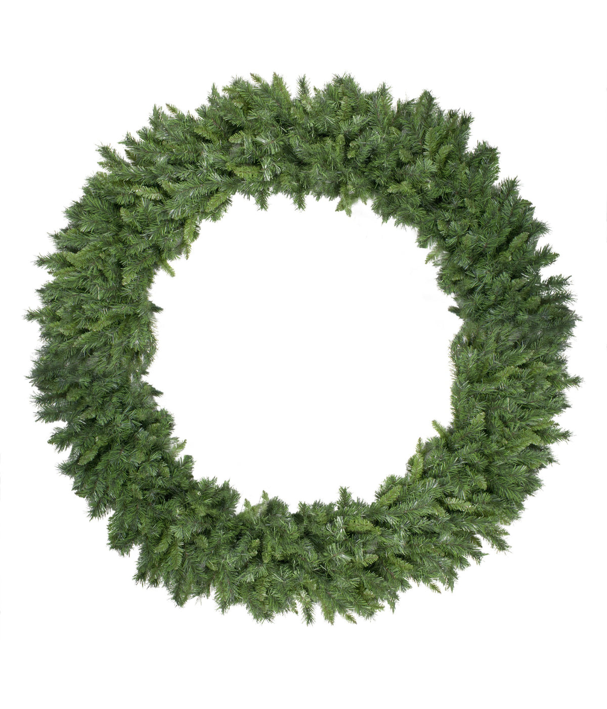  NorthLight Green Lush Mixed Pine Artificial Christmas Wreath, 72