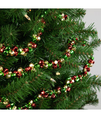 Jingle Bell Christmas Garland, 5'