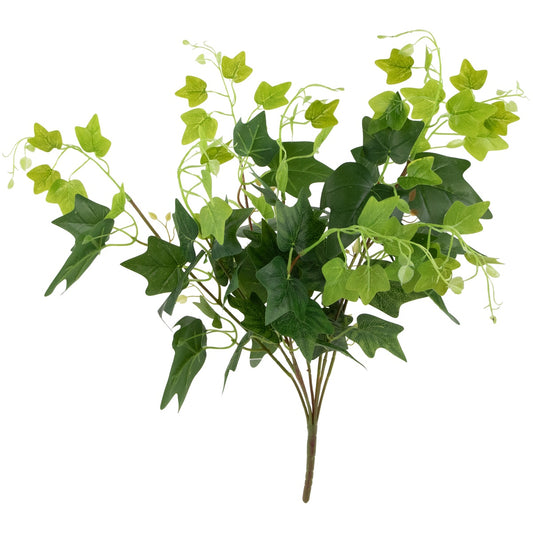 21" Green Artificial Ivy Hanging Floral Bush