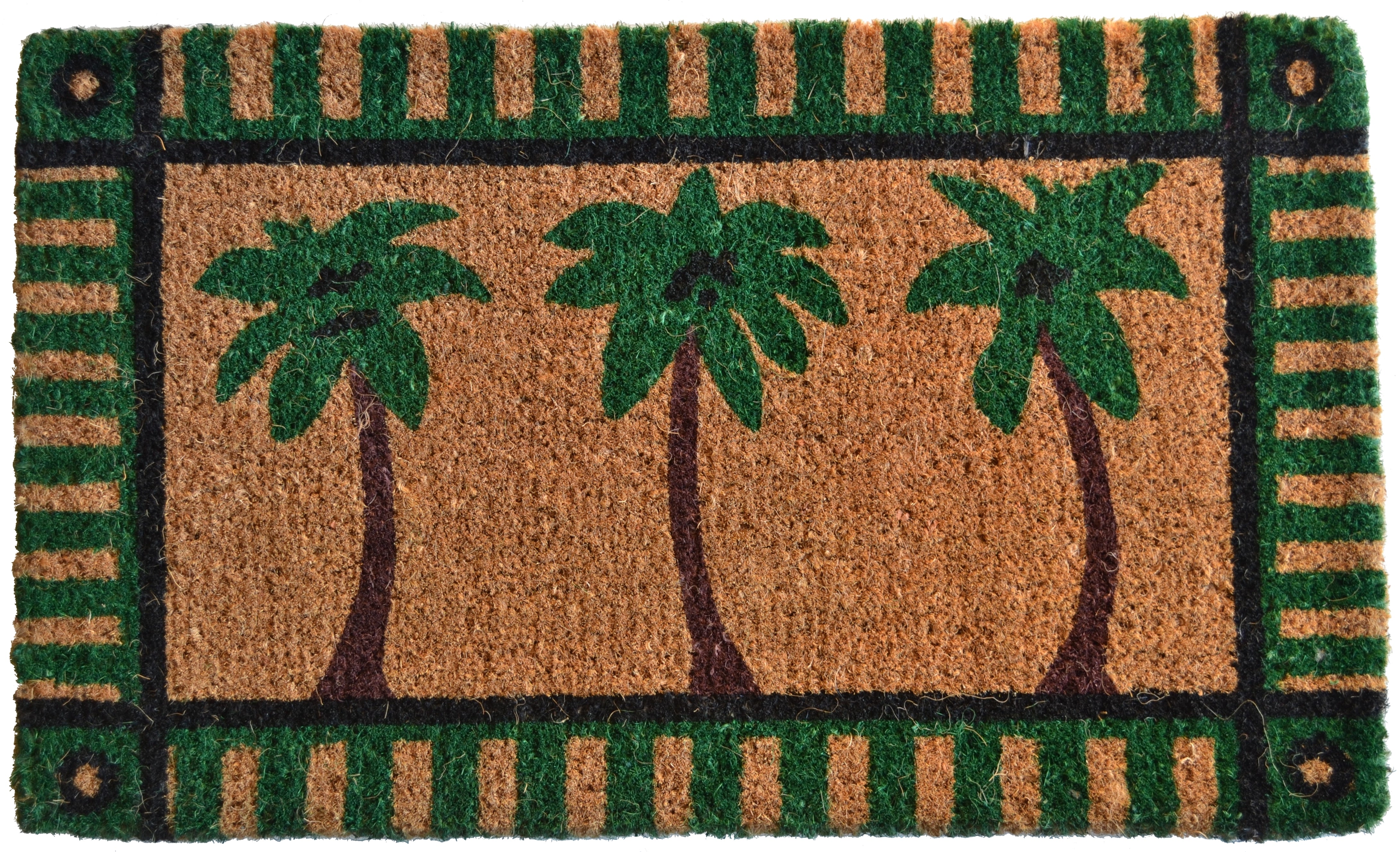  Imports Decor Palm Tree Doormat - N/A - Bonton