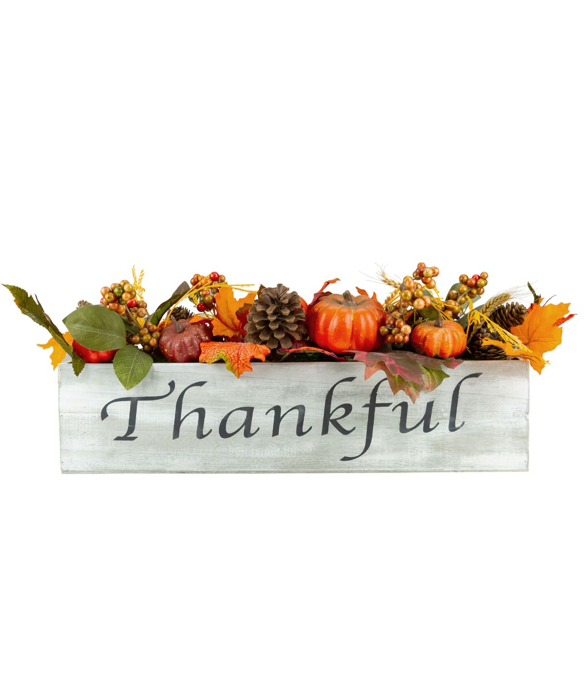 Autumn Harvest Arrangement "Thankful" Centerpiece Brown