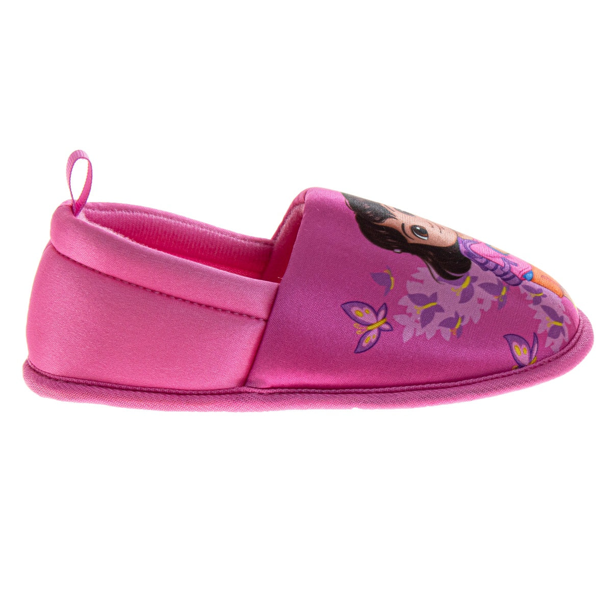  Josmo Dora the Explorer Girls Slippers - Plush Non-Slip Comfy Fluffy Lightweight Warm Comfort Soft Aline Indoor House Slippers (Toddler) - 5-6 - Bonton