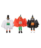 Ghost, Pumpkin, and Bat Standing Halloween Set of 3 Decoration