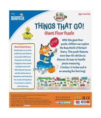 Richard Scarry's Things That Go! Giant Floor Puzzle: 26 Pcs Multi