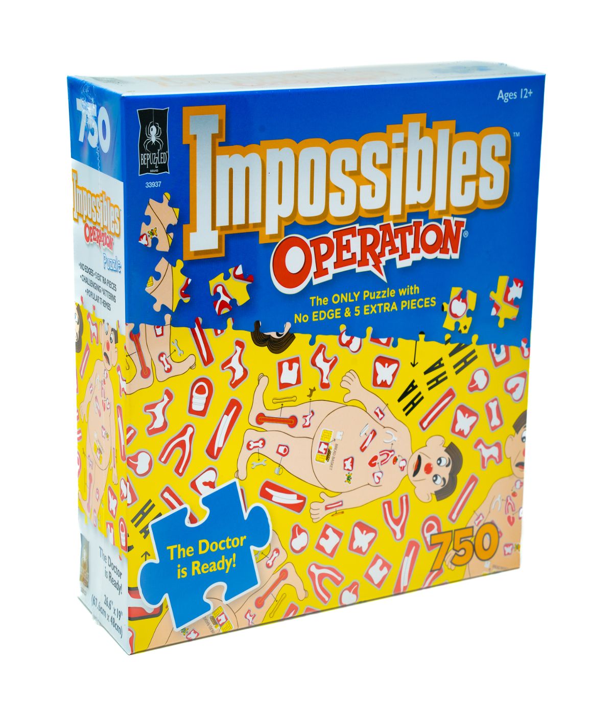  Impossibles Puzzle - Hasbro Operation: 750 Pcs Multi - Multi - Bonton