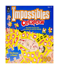 Impossibles Puzzle - Hasbro Operation: 750 Pcs Multi