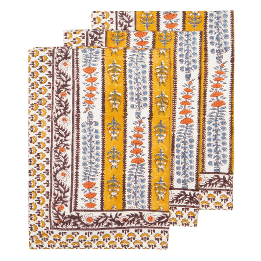 Provence Avignon Dijon/Blue Tea Towels Set of 3