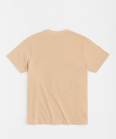 Rhinestone Short Sleeve Tee - Khaki