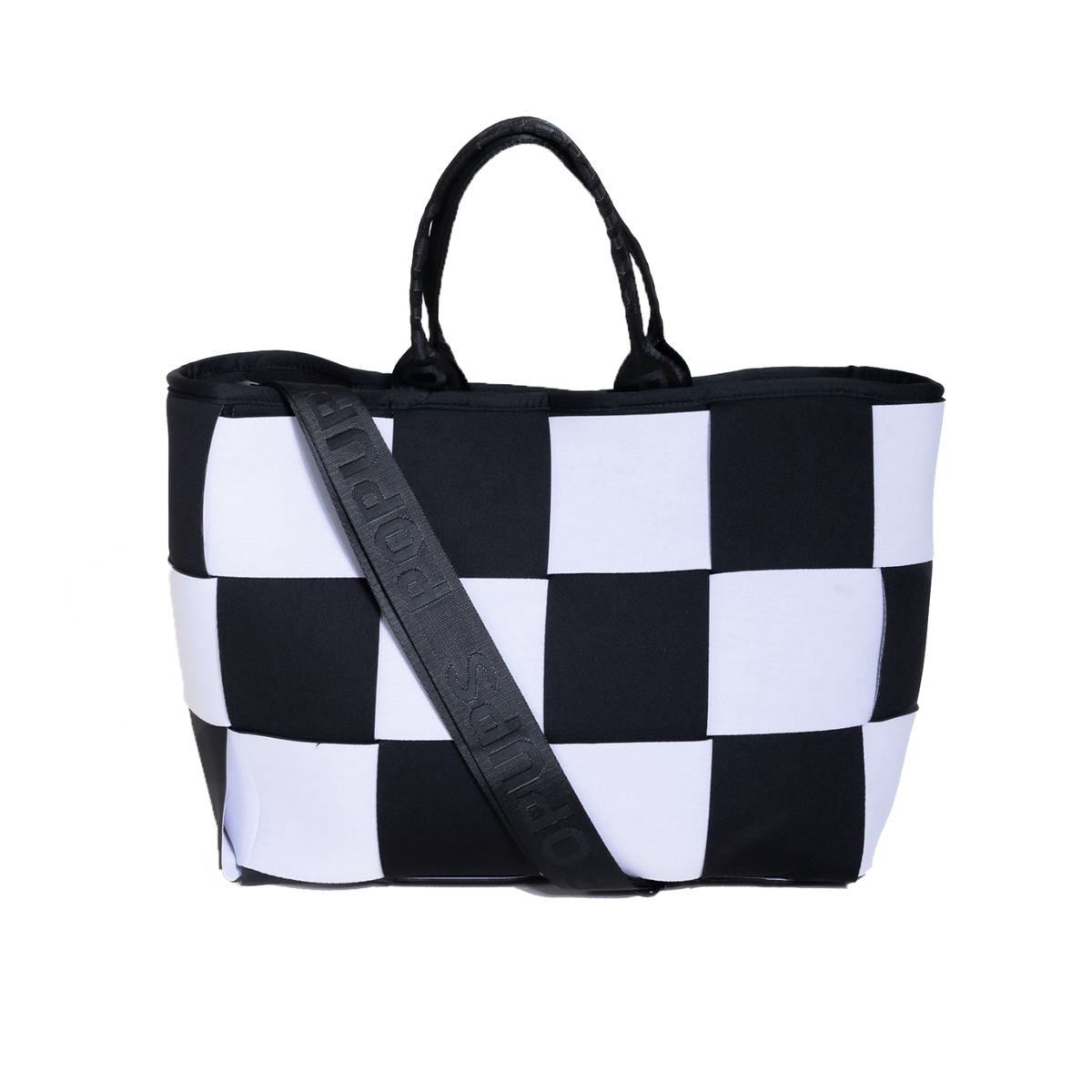  Pop Ups Brand Icon Tote + Mini Icon Tote - Black & White - Default Title - Bonton