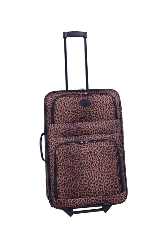 American Flyer Animal Print 5-Piece Luggage Set