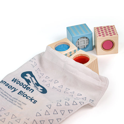 FSC 100% Sensory Blocks by Bigjigs Toys US