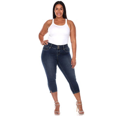 Plus Size Capri Jeans