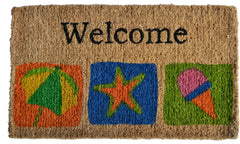 Welcome Beach Doormat