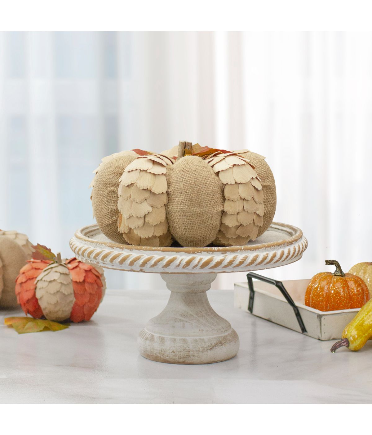  Autumn Harvest Tabletop Pumpkin Brown - Brown - Bonton