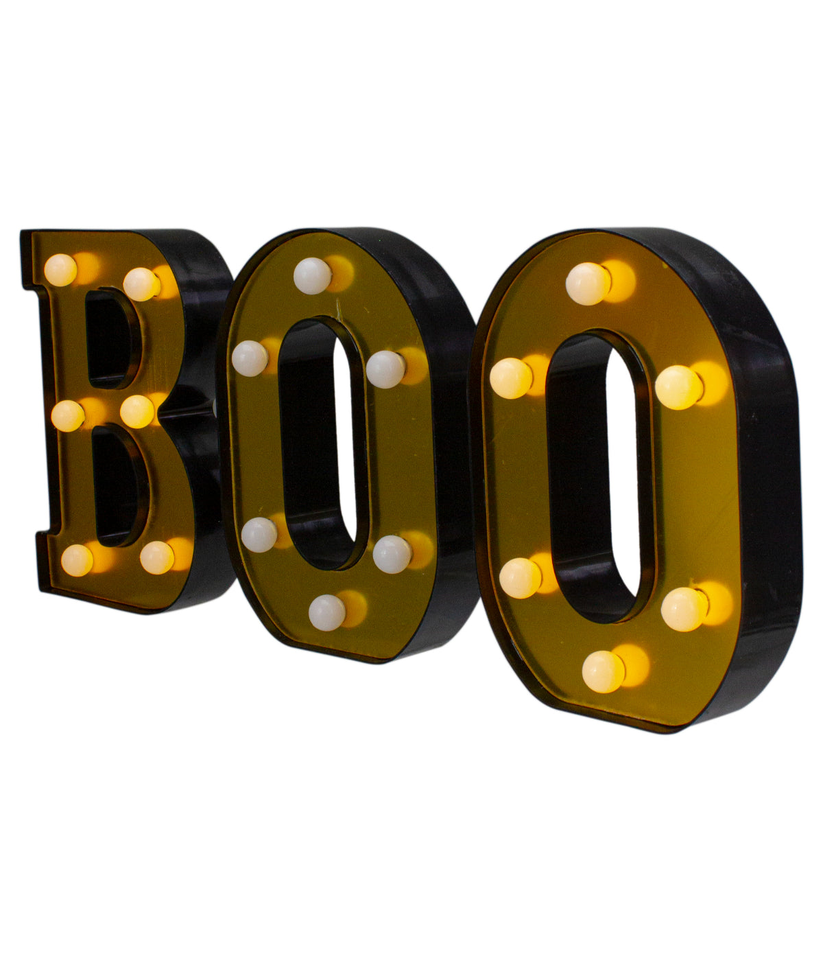 Lighted "BOO" Halloween Marquee Sign