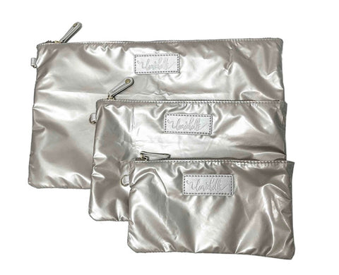 The Carly Trio Wristlet Champagne 3/15 Ship Date