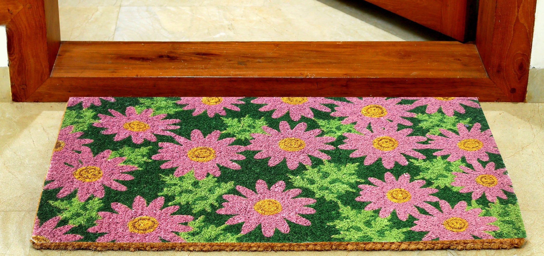  Imports Decor Daisy Doormat - N/A - Bonton