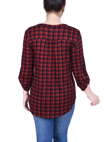 3/4 Roll Sleeve Top