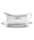  Noritake Sweet Leilani Gravy with Stand - Gray - Bonton