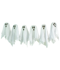 Ghost Family Halloween Porch Display Decoration 6-Piece Set