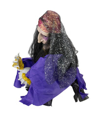 Fortune Teller Animated Halloween Decoration