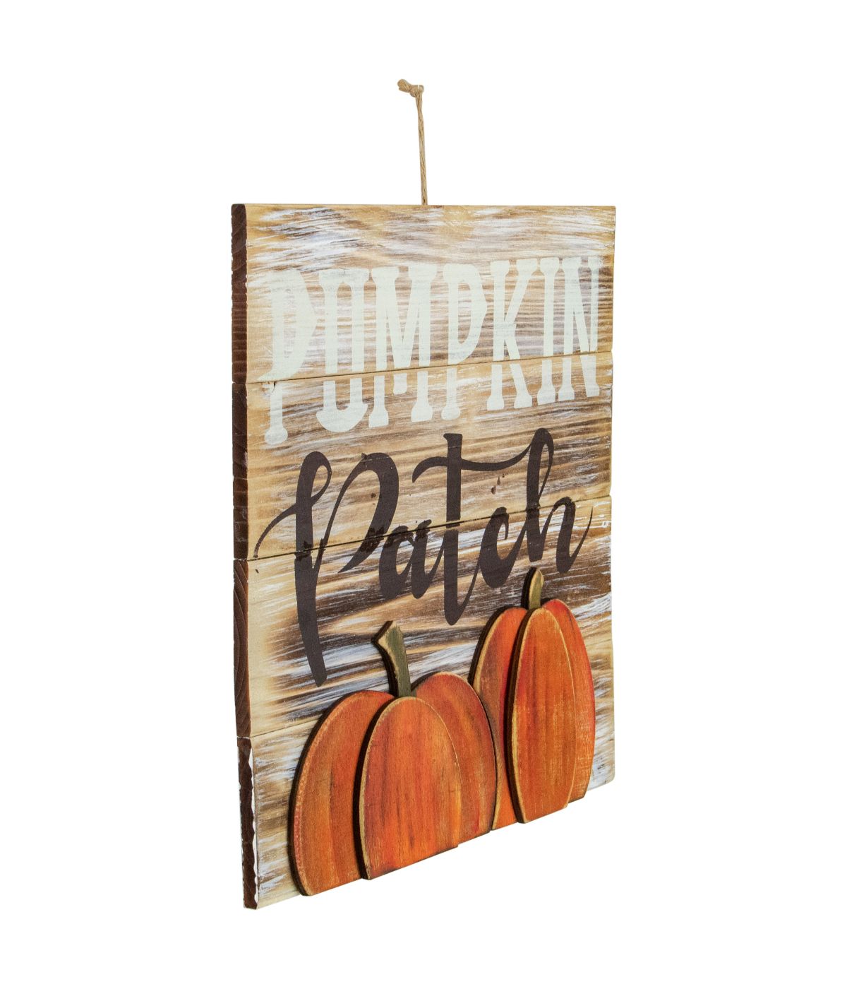  Pumpkin Patch Fall Harvest Wall Sign Orange - Orange - Bonton