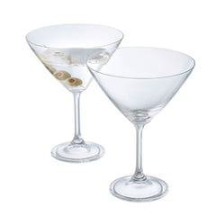 Elegance Martini/Cocktail Glasses Set of 2